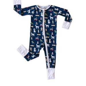 Like New Little Sleepies dog zippy 0-3 months